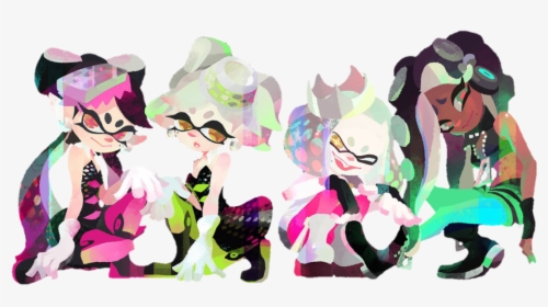 Splatoon Squid Sisters And Off The Hook, HD Png Download, Free Download