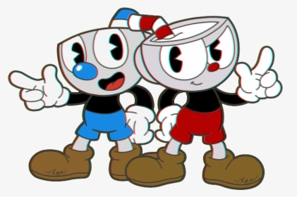 Scratch Studio - Cuphead And Mugman Png, Transparent Png, Free Download