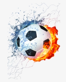 Fire Rainbow Wallpaper Cup Mobile Football Phone Clipart - Ball Football, HD Png Download, Free Download