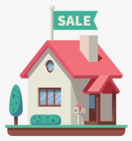Home Large Icon - Illustration House For Sale, HD Png Download, Free Download
