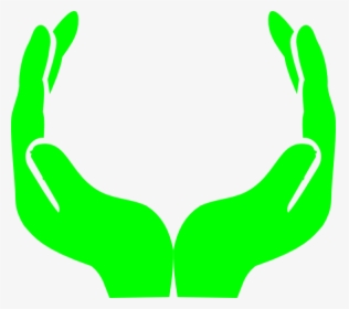 Hand Clip Art At Clker - Green Hands Clip Art, HD Png Download, Free Download