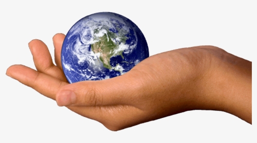 Earth In Hands Png, Transparent Png, Free Download