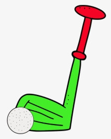 Free Golf Club Clipart Cliparts And Others Art Inspiration - Cartoon Mini Golf Clip Art, HD Png Download, Free Download