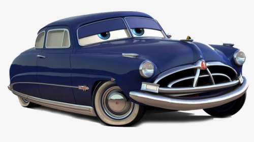 Cars Hudson Mcqueen Lightning Mater Doc Cartoon Clipart - Old Car From The Movie Cars, HD Png Download, Free Download