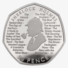 The Sherlock 50p Coin Has Been Launched To Celebrate, HD Png Download, Free Download