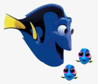 Dory And Her 2 Babies, HD Png Download, Free Download