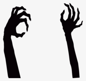 Halloween Ghost Two Hands Png Download, Transparent Png, Free Download