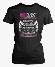 My Hero The Angel Up Above My Breast Cancer Warrior, HD Png Download, Free Download