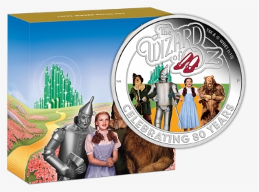 The Wizard Of Oz 80th Anniversary 1oz Silver Proof, HD Png Download, Free Download