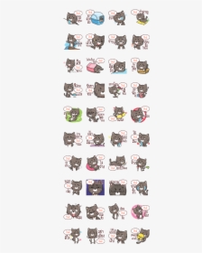 Gotee Charcoal Meow, HD Png Download, Free Download