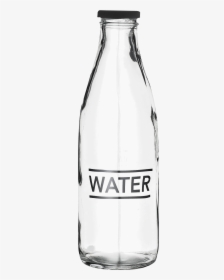 Glass Water Bottle Png Image, Transparent Png, Free Download