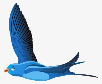 Clipart Clouds Bird, HD Png Download, Free Download
