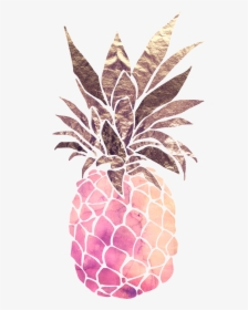 Pink Drawing Pineapple, HD Png Download, Free Download