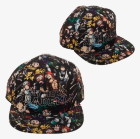 My Hero All Over Print Snapback Hat My Hero Academia", HD Png Download, Free Download