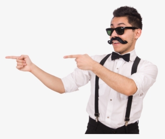 Guy Pointing Png, Transparent Png, Free Download
