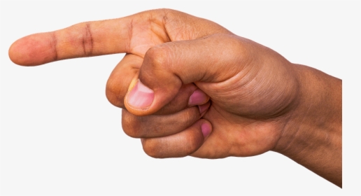 Finger Pointing Left, HD Png Download, Free Download