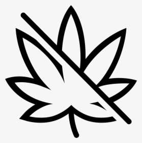 This Icon Is Depicting The Leaf Of A Marijuana Plant, HD Png Download, Free Download