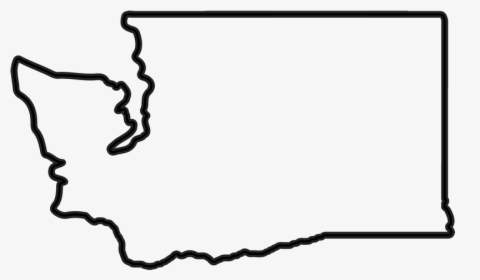 Washington State Outline Png-, Transparent Png, Free Download