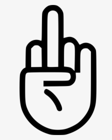 Fuck Off Fuck You Middle Finger, HD Png Download, Free Download