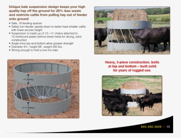 Bale Hoop Feeder, HD Png Download, Free Download