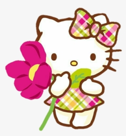#hellokitty #hello Kitty #spring #primavera #flower, HD Png Download, Free Download