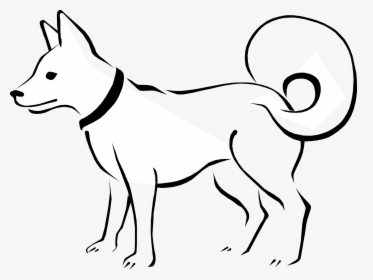 Cliparts For Free Download Husky Clipart Simple Drawing, HD Png Download, Free Download