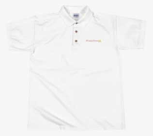 #pauliestrong White Polo Shirt, HD Png Download, Free Download