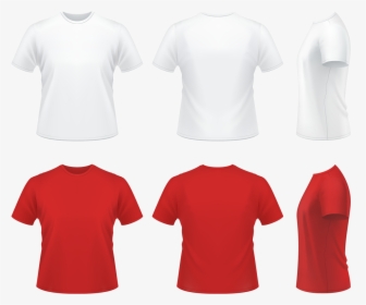 Shirt Undershirt T-shirt Vector Polo White Clothing, HD Png Download, Free Download