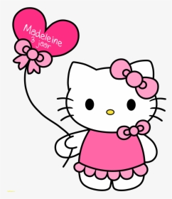 Hello Kitty With Balloons Free Download Clip Art Best, HD Png Download, Free Download