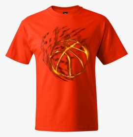 Basketball On Fire Png, Transparent Png, Free Download