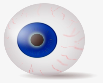 Eyeball Blue Realistic Svg Clip Arts, HD Png Download, Free Download