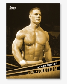 2018 Topps Wwe John Cena Evolution Poster Gold Ed, HD Png Download, Free Download