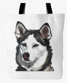 Siberian Husky Dog Tote Bags, HD Png Download, Free Download