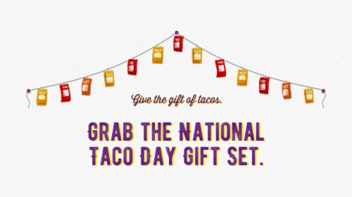 Grab The National Taco Day Gift Set, HD Png Download, Free Download