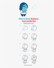 How To Draw Sadness From Inside Out, HD Png Download, Free Download