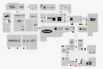Dimond Center Mall Floor Layout, HD Png Download, Free Download