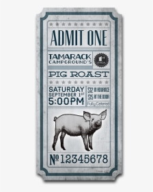 Pig Roast Png, Transparent Png, Free Download