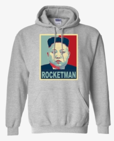 Rocketman Vs Dotard Meme Kim Jung Un / Trump Hoodie, HD Png Download, Free Download