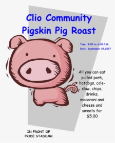 Clio Community Pig Roast, HD Png Download, Free Download