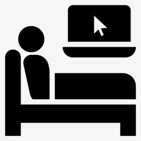 This Is A Picture Of A Person Laying In A Bed, HD Png Download, Free Download
