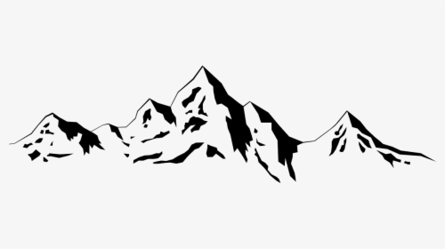 Mountain Range Silhouette, HD Png Download, Free Download