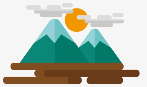 Cartoon Mountains Png, Transparent Png, Free Download