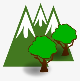 Forested Mountains Clip Arts, HD Png Download, Free Download