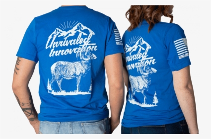 Blue Sheep T-shirt, HD Png Download, Free Download