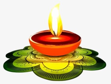 Diwali Light Png - Oil Lamp Png, Transparent Png - kindpng