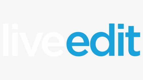 Liveedit-white - Liveedit, HD Png Download, Free Download