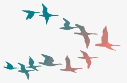 Free Png Colorful Flying Birds Png Image With Transparent - Colorful Birds Flying Png, Png Download, Free Download