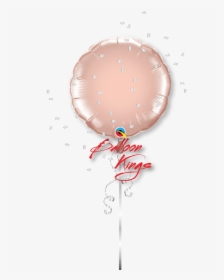 Rose Gold Round - Rose Gold Heart Balloons, HD Png Download, Free Download
