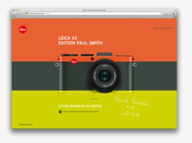 Leica Paul Smith, HD Png Download, Free Download