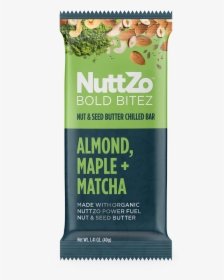 Nuttzo Bold Bitez Almond, Maple Matcha - Broccoli, HD Png Download, Free Download
